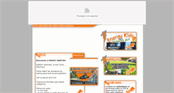 Desktop Screenshot of energykarting-stcyr.com