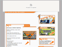 Tablet Screenshot of energykarting-stcyr.com